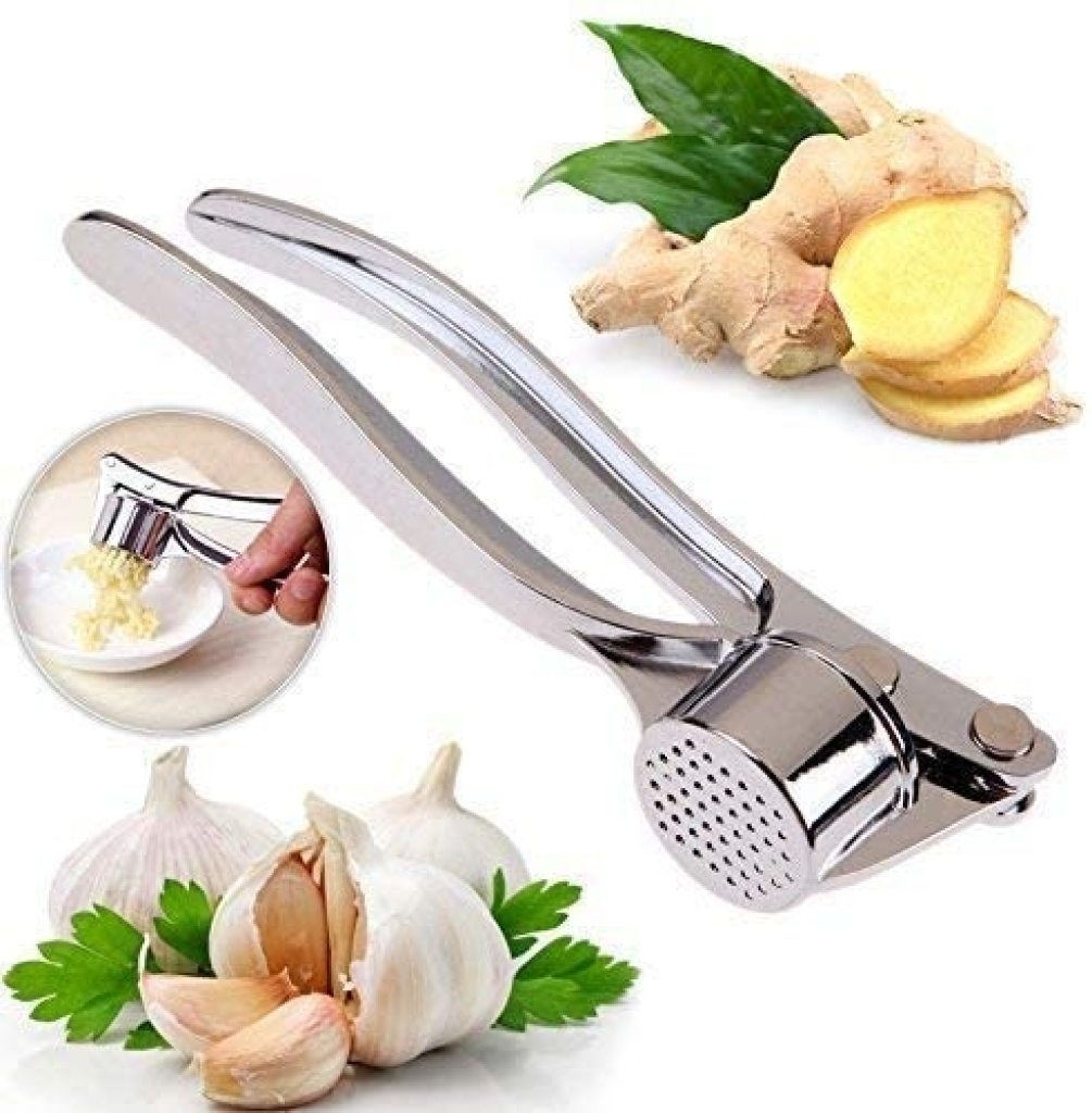 Portable Steel Garlic Press