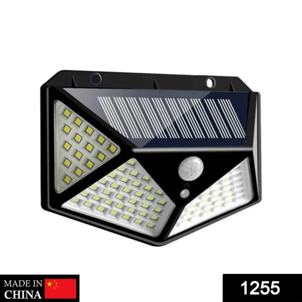 100 LED Solar Outdoor Lamp with PIR Motion Sensor