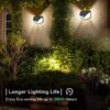 100 LED Solar Outdoor Lamp with PIR Motion Sensor