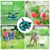 Garden Sprinkler 3 Arm Rotating Outdoor