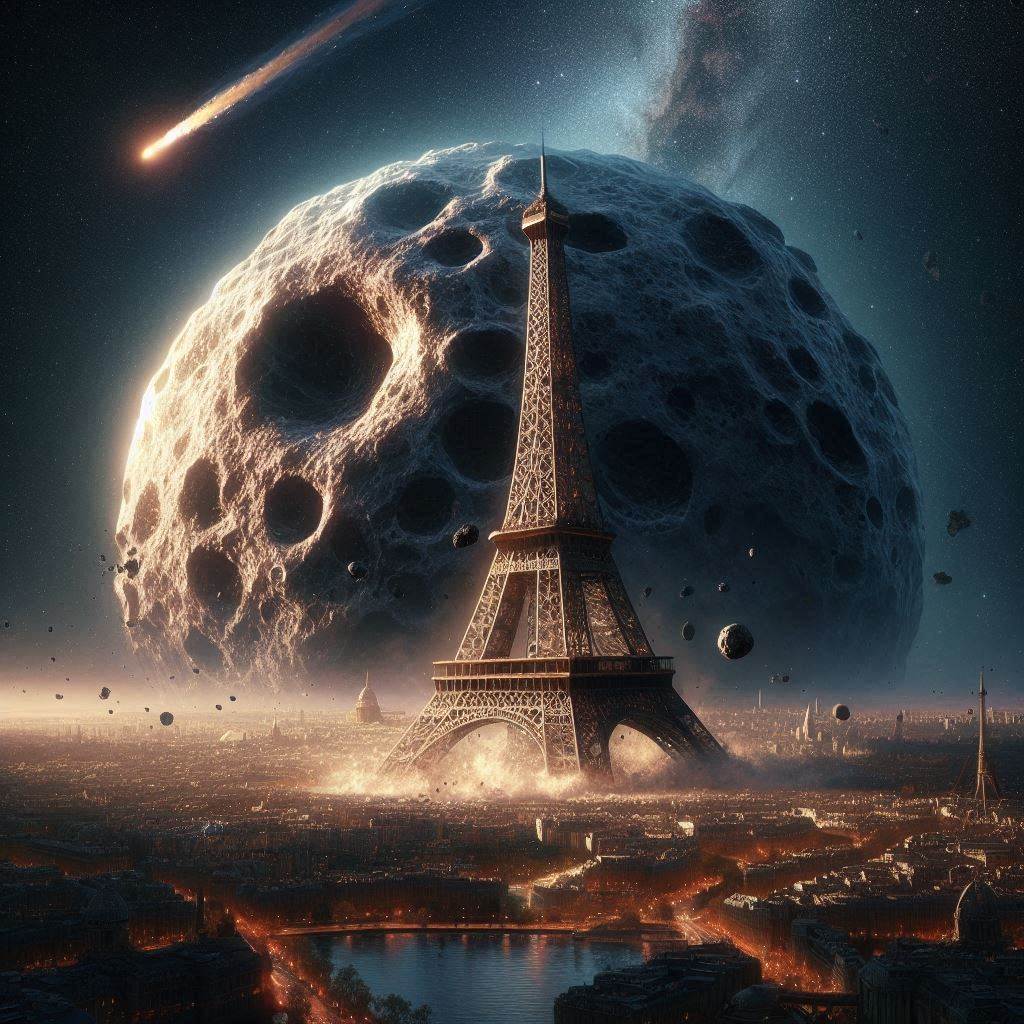 Eiffel Tower-Sized Asteroid to Pass Near Earth